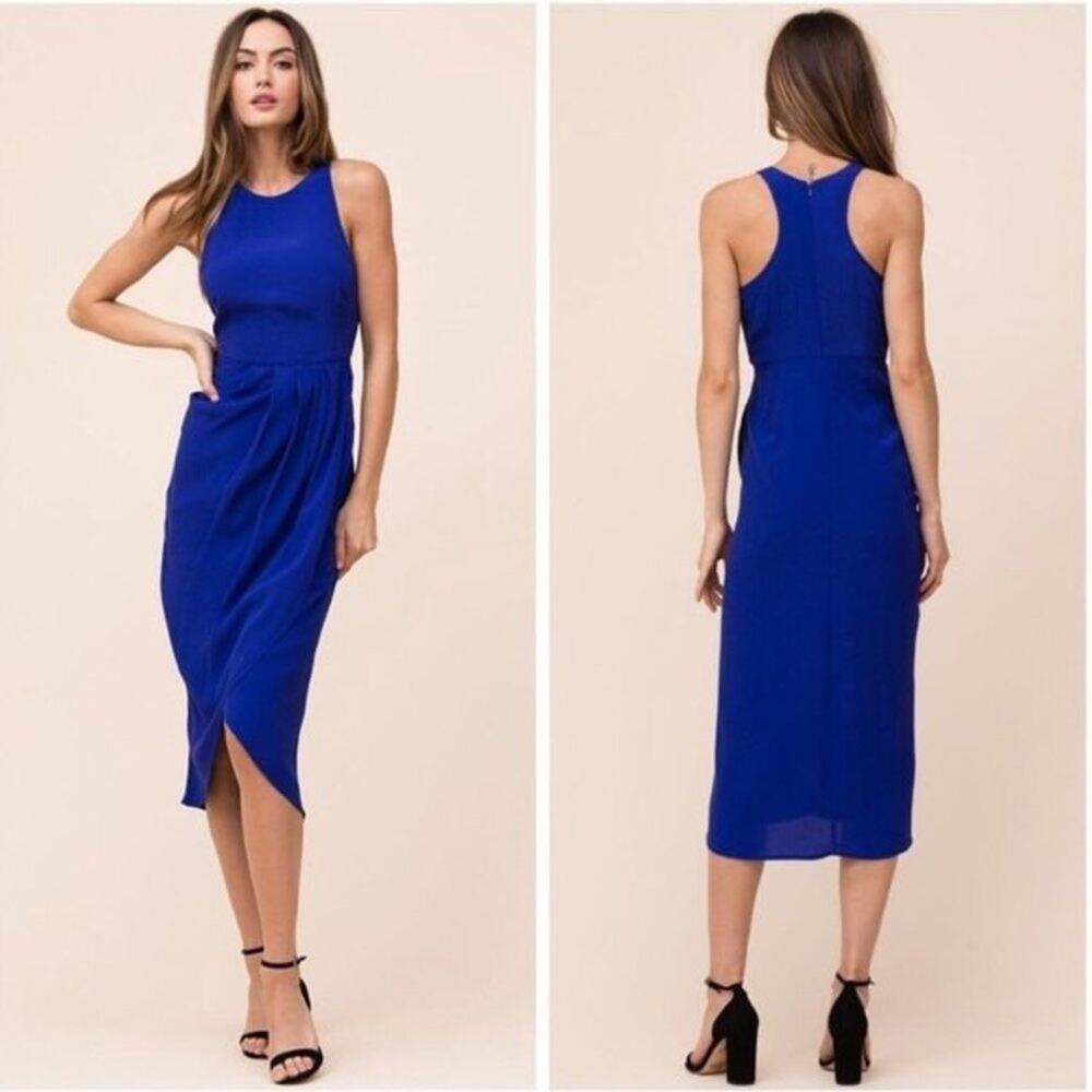 NWT YUMI KIM So Social Dress Royal Blue Size L